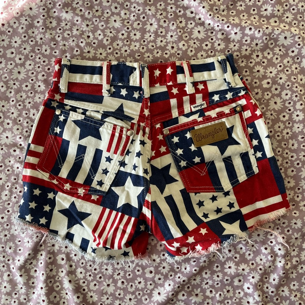 Wrangler Americana Denim Shorts